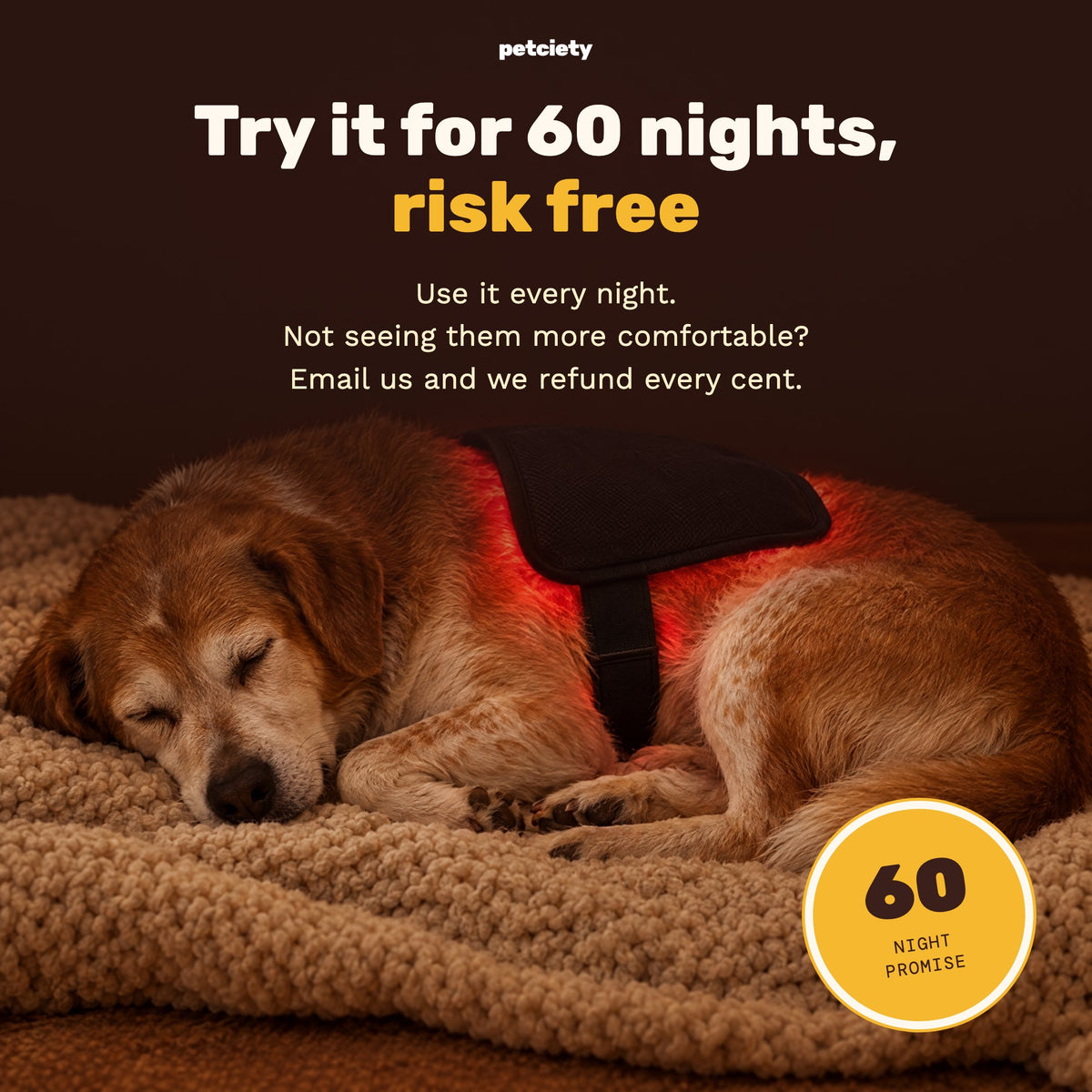 Try it for 60 nights, risk free